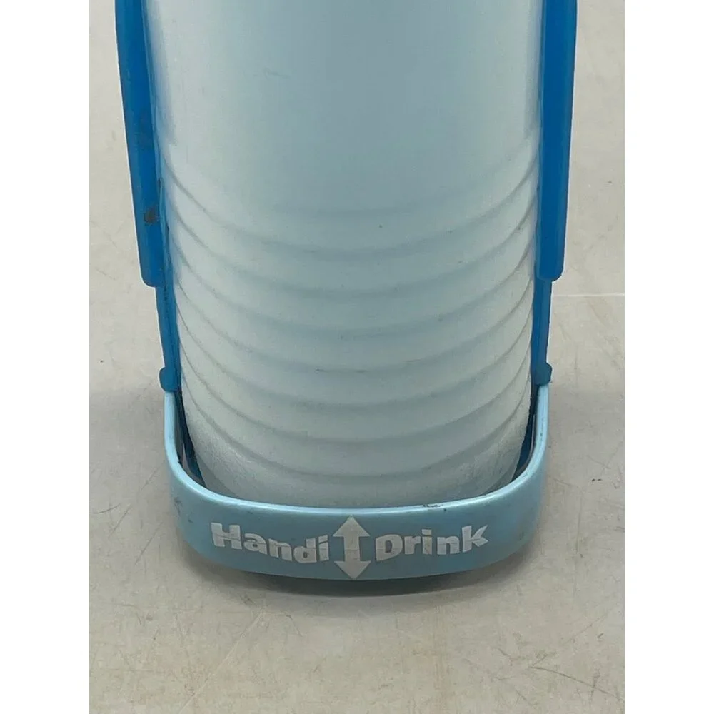handi drink travel container bowl pets blue plastic 10